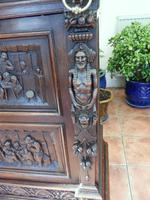 Country Oak Carved Cupboard Depicting Tavern Scenes 1800 (4 of 15) Country Oak Carved Cupboard Depicting Tavern Scenes 1800 (4 of 15)