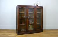 Oak 3 Door 1930s Vintage Bookcase with Keys (9 of 22) Oak 3 Door 1930s Vintage Bookcase with Keys (9 of 22)