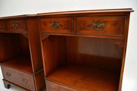 Pair of Antique Georgian Style Burr Walnut Bedside Cabinets (6 of 10) Pair of Antique Georgian Style Burr Walnut Bedside Cabinets (6 of 10)