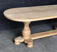 Bleached Oak Farmhouse Dining Table (4 of 12) Bleached Oak Farmhouse Dining Table (4 of 12)
