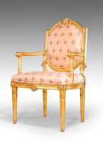 Pair of Italian 19th Century Elbow Chairs (7 of 10) Pair of Italian 19th Century Elbow Chairs (7 of 10)