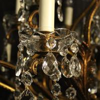 Italian Gilt & Crystal 22 Light Antique Chandelier (4 of 10) Italian Gilt & Crystal 22 Light Antique Chandelier (4 of 10)