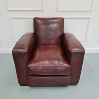 Pair of French Art Deco Club Armchairs c.1930 (3 of 7) Pair of French Art Deco Club Armchairs c.1930 (3 of 7)