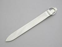 Silver "Apperley's Patent" Combination Bookmarker Leaf Holder & Paper Knife, by Sampson Mordan & Co, London, 1902 (10 of 10) Silver "Apperley's Patent" Combination Bookmarker Leaf Holder & Paper Knife, by Sampson Mordan & Co, London, 1902 (10 of 10)