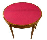 Pair of George III Style Satinwood Card Tables (2 of 15) Pair of George III Style Satinwood Card Tables (2 of 15)