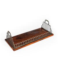 Regency gilt brass & rosewood book tray, attributed to Gillows (5 of 6) Regency gilt brass & rosewood book tray, attributed to Gillows (5 of 6)