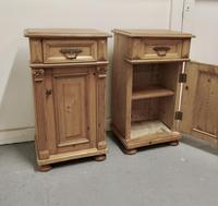 Pair of Chunky Carved Pine Bedside Cupboards (5 of 6) Pair of Chunky Carved Pine Bedside Cupboards (5 of 6)