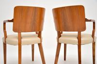 Pair of Vintage Art Deco Walnut Armchairs (9 of 9) Pair of Vintage Art Deco Walnut Armchairs (9 of 9)
