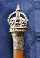 Malacca Walking Cane with Sliver Crown Pommel by J Wippell & Co Ltd 1916 (2 of 11) Malacca Walking Cane with Sliver Crown Pommel by J Wippell & Co Ltd 1916 (2 of 11)