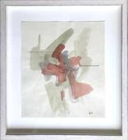 Original Watercolour 'Abstract Forms' by Helen Hale R.O.I, N.S., S.W.A. Born 1936. Framed (2 of 2) Original Watercolour 'Abstract Forms' by Helen Hale R.O.I, N.S., S.W.A. Born 1936. Framed (2 of 2)