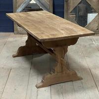 Smaller French Farmhouse Bleached Oak Dining Table (12 of 17) Smaller French Farmhouse Bleached Oak Dining Table (12 of 17)