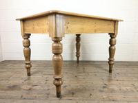 Antique Pine Kitchen Table (6 of 7) Antique Pine Kitchen Table (6 of 7)