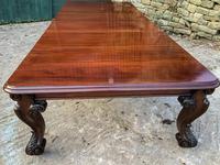 Very Large Victorian Extending Dining Table in Mahogany (4 of 17) Very Large Victorian Extending Dining Table in Mahogany (4 of 17)