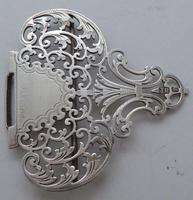 Large Victorian 1899 Hallmarked Solid Silver Nurses Belt Buckle Joseph Rogers (8 of 9) Large Victorian 1899 Hallmarked Solid Silver Nurses Belt Buckle Joseph Rogers (8 of 9)