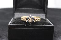 9ct Gold & Diamond Ring, size V, weighing 2.8g (4 of 5) 9ct Gold & Diamond Ring, size V, weighing 2.8g (4 of 5)