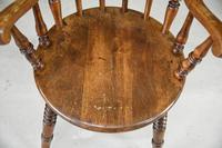 Antique Beech Spindle Back Penny Carver Chair (4 of 11) Antique Beech Spindle Back Penny Carver Chair (4 of 11)