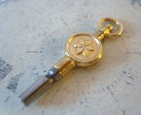 Antique Pocket Watch Chain Fob 1890s Victorian Brass & Steel Swivel Key Size 10 (3 of 9) Antique Pocket Watch Chain Fob 1890s Victorian Brass & Steel Swivel Key Size 10 (3 of 9)