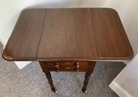 Victorian Mahogany Drop Flap Work Table (3 of 18) Victorian Mahogany Drop Flap Work Table (3 of 18)