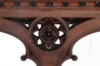 19th Century Victorian Gothic Pine Console Table (2 of 9) 19th Century Victorian Gothic Pine Console Table (2 of 9)