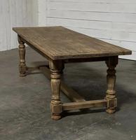 Nice Large Bleached Oak Farmhouse Dining Table With Extensions (21 of 35) Nice Large Bleached Oak Farmhouse Dining Table With Extensions (21 of 35)