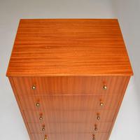 1960's Vintage Mahogany & Brass Tallboy Chest of Drawers (7 of 8) 1960's Vintage Mahogany & Brass Tallboy Chest of Drawers (7 of 8)