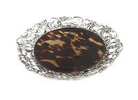 Antique Victorian Sterling Silver & Tortoiseshell Tray / Dish 1888 (4 of 9) Antique Victorian Sterling Silver & Tortoiseshell Tray / Dish 1888 (4 of 9)