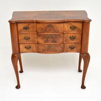 Antique Burr Walnut Lowboy Side Table (6 of 9) Antique Burr Walnut Lowboy Side Table (6 of 9)
