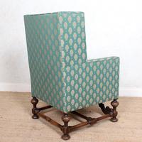 Lounge Chair Armchair Walnut Wingback Edwardian (2 of 12) Lounge Chair Armchair Walnut Wingback Edwardian (2 of 12)