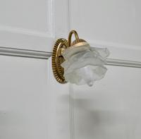 Brass Wall Light Set with Flower Shades, 1 Double and 2 Single Lights (11 of 14) Brass Wall Light Set with Flower Shades, 1 Double and 2 Single Lights (11 of 14)