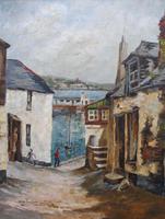 Oil on Canvas Cornish Sea View Listed Artist Dora Johns 1966 (3 of 10) Oil on Canvas Cornish Sea View Listed Artist Dora Johns 1966 (3 of 10)