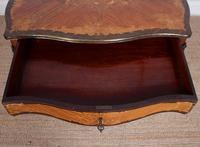 Serpentine Writing Table Louis XVI Style Inlaid Kingwood (19 of 19) Serpentine Writing Table Louis XVI Style Inlaid Kingwood (19 of 19)