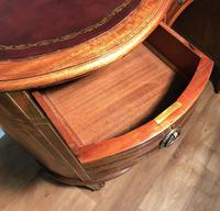 Edwardian Inlaid Mahogany Kidney Shaped Desk (12 of 21) Edwardian Inlaid Mahogany Kidney Shaped Desk (12 of 21)