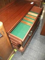 Three Drawer Mahogany Chest (2 of 2) Three Drawer Mahogany Chest (2 of 2)