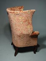 A Fine and Well Shaped Late 19th Century Mahogany Framed Wing Chair (2 of 4) A Fine and Well Shaped Late 19th Century Mahogany Framed Wing Chair (2 of 4)