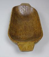 Antique Fruitwood Hand Adzed Long Bowl (3 of 7) Antique Fruitwood Hand Adzed Long Bowl (3 of 7)