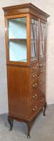 Edwardian Inlaid Mahogany Display / China Cabinet (7 of 10) Edwardian Inlaid Mahogany Display / China Cabinet (7 of 10)