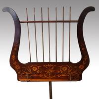 19thc. Inlaid Mahogany Music Stand (4 of 7) 19thc. Inlaid Mahogany Music Stand (4 of 7)