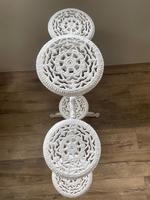 Victorian 19th Century Garden Cast Iron Painted White 6 Branch Plant Stand (43 of 47) Victorian 19th Century Garden Cast Iron Painted White 6 Branch Plant Stand (43 of 47)