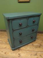 Antique Small Green Painted Chest of Drawers, Bohemian Peacock Green Shabby Chic (10 of 16) Antique Small Green Painted Chest of Drawers, Bohemian Peacock Green Shabby Chic (10 of 16)