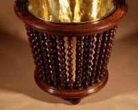 Beautiful Mahogany Tea Stove Bucket / Peat Bucket Jardinière (4 of 11) Beautiful Mahogany Tea Stove Bucket / Peat Bucket Jardinière (4 of 11)