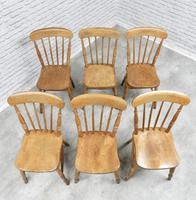 Set of 6 Windsor Stickback Kitchen Chairs (4 of 5) Set of 6 Windsor Stickback Kitchen Chairs (4 of 5)