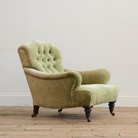 19th Century Howard & Sons Style 'Bridgewater' Armchair