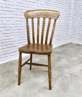 Matched Set of 6 Late Victorian Windsor Kitchen Chairs (5 of 5) Matched Set of 6 Late Victorian Windsor Kitchen Chairs (5 of 5)