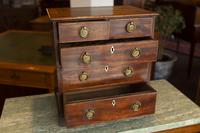 Georgian Mahogany Miniature Chest of Drawers (2 of 4) Georgian Mahogany Miniature Chest of Drawers (2 of 4)