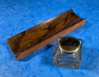 Victorian Walnut Brassbound Writing Slope (19 of 19) Victorian Walnut Brassbound Writing Slope (19 of 19)