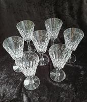 Set of Six Stuart Crystal Goblets 'Cardinal' (5 of 7) Set of Six Stuart Crystal Goblets 'Cardinal' (5 of 7)