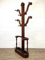Victorian Mahogany Tree Shaped Hall Stand with Four Arms (6 of 10) Victorian Mahogany Tree Shaped Hall Stand with Four Arms (6 of 10)