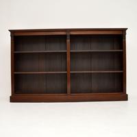 Antique Victorian Mahogany Open Bookcase (2 of 9) Antique Victorian Mahogany Open Bookcase (2 of 9)