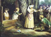 Pair of Early 19th Century Country Genre Scenes Oil on Canvas (10 of 21) Pair of Early 19th Century Country Genre Scenes Oil on Canvas (10 of 21)