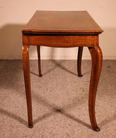 Italian Desk / Console In Walnut 18th Century (8 of 9) Italian Desk / Console In Walnut 18th Century (8 of 9)